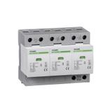 Ex9UE1+2 25R 3P 280 Ogranicznik przepięć typ T1+T2 280V AC 25kA wymienna wkładka 3P styk pomocniczy