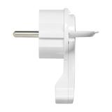 Wtyczka Uni-Schuko z uchem, biała OR-AE-13253/W ORNO
