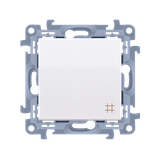 Simon 10 Łącznik krzyżowy zaciski śrubowe biały CW7.01/11 KONTAKT