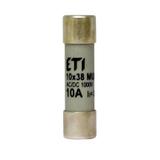 Wkładka topikowa cylindryczna AC/DC CH10x38 MM 0,5A 1000V AC DC 002625410 ETI