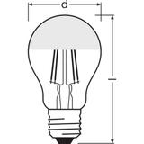 Lampa LED STAR CL A Filament szkło przezroczyste Mirror Gold 37 non-dim 4W 827 E27