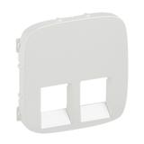 Valena Allure Plakietka Kremowa Gniazda Podwójnego 2Xrj11 Lub 2Xrj45 Lub Rj11/Rj45 755429 LEGRAND