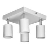 DOA SP 4, oprawa ścienno-sufitowa, GU10 max. 4x50W, IP20, biała, kwadrat AD-OP-6348WGU10 ORNO