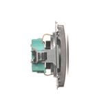 Simon Basic Gniazdo wtyczkowe z uziemieniem Schuko z przesłonami torów prądowych16A 250V zaciski śrubowe stal inox BMGSZ1Z.01/21 BMGSz1z.01/21 KONTAKT