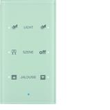 BERKER KNX TS Sensor dotykowy potrójny konfigurowalny szkło białe 75143930 HAGER