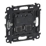 Valena Allure Gniazdo Podwójne 2Xrj11 753039 LEGRAND