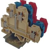Złączka gwintowa – piętrowa, plus 4 mm2 (czerwona) VS 4 NAI + 003901302 ETI