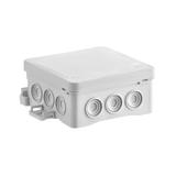 NS6 Puszka instalacyjna naścienna z możliwością zastosowania haka HNS, FASTBOX&HOOK - kolor szary