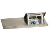 MINIPUSZKA POP-UP DO WYPOSAŻENIA, 6 (2X3) MODUŁÓW, STAL NIERDZEWNA, Legrand