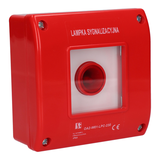 Lampka sygnalizacyjna czerwona 230V w czerwonej obudowie IP65 OA2 OA2-W01-LPC-230 SPAMEL