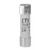 Wkładka topikowa cylindryczna PV gR 700V CH10x38 gR 2A 700V AC DC 002625017 ETI