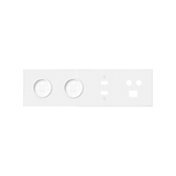 Simon 100 Panel 4-krotny: 2 gniazda + HDMI + USB + TV/SAT+ RJ45 biały mat 10020406-230 KONTAKT