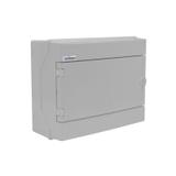 Rozdzielnica hermetyczna natynkowa 1x12 IP65 500VAC/1000VDC RH-12S/S (szare drzwi) 36.711 OPATÓWEK