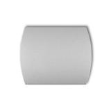 Klawisz pojedynczy do łączników TREND, LOGO srebrny metalik