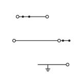 TOPJOBS złączka piętrowa 6 mm2 L/L/PE szara