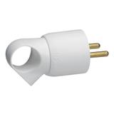 Wtyczka 2P+Z 16A Plastikowa Biała Z Pierścieniem Helmo 050103 LEGRAND