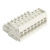 MCS-MAXI wtyk 8-bieg. jasnoszary raster 7,62 mm /12szt./ WAGO