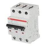 S203M-C10UC Wyłącznik nadprądowy 10kA AC/DC 3P C10A 2CDS273061R0104 ABB