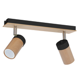 Milagro plafon (reflektorki) Baron Black 2xGU10 MLP9014