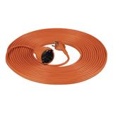 Przedłużacz ogrodowy jednogniazdowy Schuko, PVC 3x1mm2, długość 10m GES-1(GS)/10M ORNO