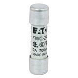 2AMP 700V AC UL FERRULE 10x38MM FUSE Wkładka szybka 2A AC 700V 10x38 mm aR UL FWC-2A10F EATON