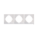 Simon Basic Neos Zestaw uszczelek do ramki 3-krotnej NEOS *Bryzgoszczelność IP44 tylko z gniazdami w