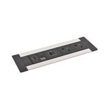 INCARA: MULTILINK - 2X2P+Z / USB A+C / RJ45 / HDMI - 2,0 M-METAL, Legrand
