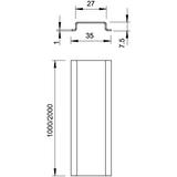 2069, SZYNA KOŁPAKOWA PEŁNA DŁ.2M.