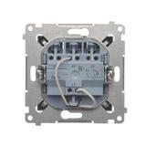 Simon 54 Łącznik potrójny z podświetleniem LED 10A 250V szybkozłączka antracyt DW31L.01/48 KONTAKT