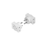 Adapter wtyczkowy 3x2P z przesłonami