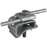 Zacisk do rynny, do zawiniętych brzegów 16-22 mm, St/tZn