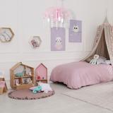 Milagro plafon Laura 3xE14 różowy MLP1137