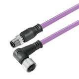 SAIL-M12GM12W-PB-3.0D Przewód połączeniowy przemysłowy WEIDMULLER