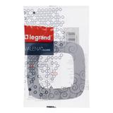 Valena Allure Ramka Pojedyncza Arabeska Chrom 754341 LEGRAND