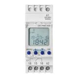 Programator czasowy wyłącznik LCD cyfrowy 52 programy na szynę OR-PRE-433 ORNO