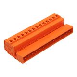 MCS-MIDI Classic wtyk 14-bieg. pomarańczowy raster 5,08 mm /25szt./ WAGO