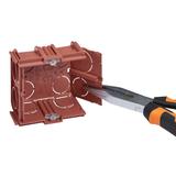 BATIBOX PUSZKA POJEDYNCZA - ŚCIANY MUROWANE DO ŁĄCZENIA W PUSZKI WIELOKROTNE 40 MM, Legrand