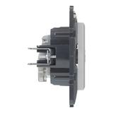 Niloe Step - gniazdo TV-R-SAT zakończeniowe, 10 dB- kolor aluminium, Legrand