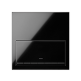 Simon 100 Panel 1-krotny: 1 klawisz ściemniacz czarny