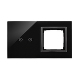 Simon 54 Touch Panel dotykowy S54 Touch 2 moduły 2 pola dotykowe poziome + 1 otwór na osprzęt S54 zastygła lawa DSTR220/73 KONTAKT