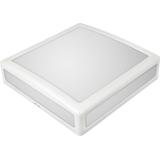 Oprawa oświetleniowa ERIS E27 biały pierścień, klosz mleczny, czujnik ruchu