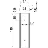 2069 T100 GTP, Szyna uniwersalna