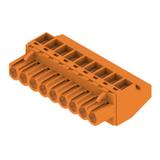 BLZP 5.00HC/09/90 SN OR BX Wtyk PCB (złącze wiązki), 5.00 mm, Liczba biegunów: 9, Przyłącze z jarzmem /36szt./ 1958190000 WEIDMÜLLER