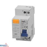 WYŁĄCZNIK RÓŻNICOWOPRĄDOWY Z NADPRĄDOWYM 2P B 16A 30mA