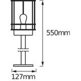 ENDURA CLASSIC POST 55CM E27 ST LEDV Oprawa zewnętrzna