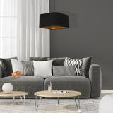 Milagro lampa wisząca Napoli E27 czarno/złota ML6368