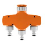 Rozdzielacz trójzaworowy, 2 wyjścia z blokadą, jedno z wyłącznikiem czasowym