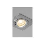 SUFITOWA OPRAWA PUNKTOWA MORENA, IP20, KWADRAT, INOX