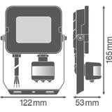 Naświetlacz FLOOD COMPACT SENSOR V 20W 840 SYM 100 black