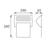 Lampa solarna LED HOMER LED 0,12W 6500K